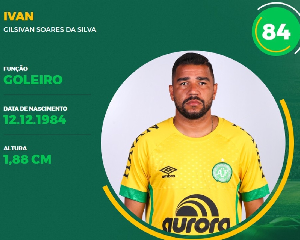 goleiro chapecoense esp tn