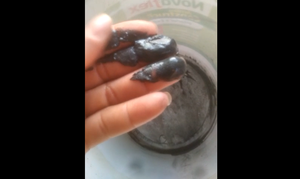 fundo de um balde de agua em Licínio