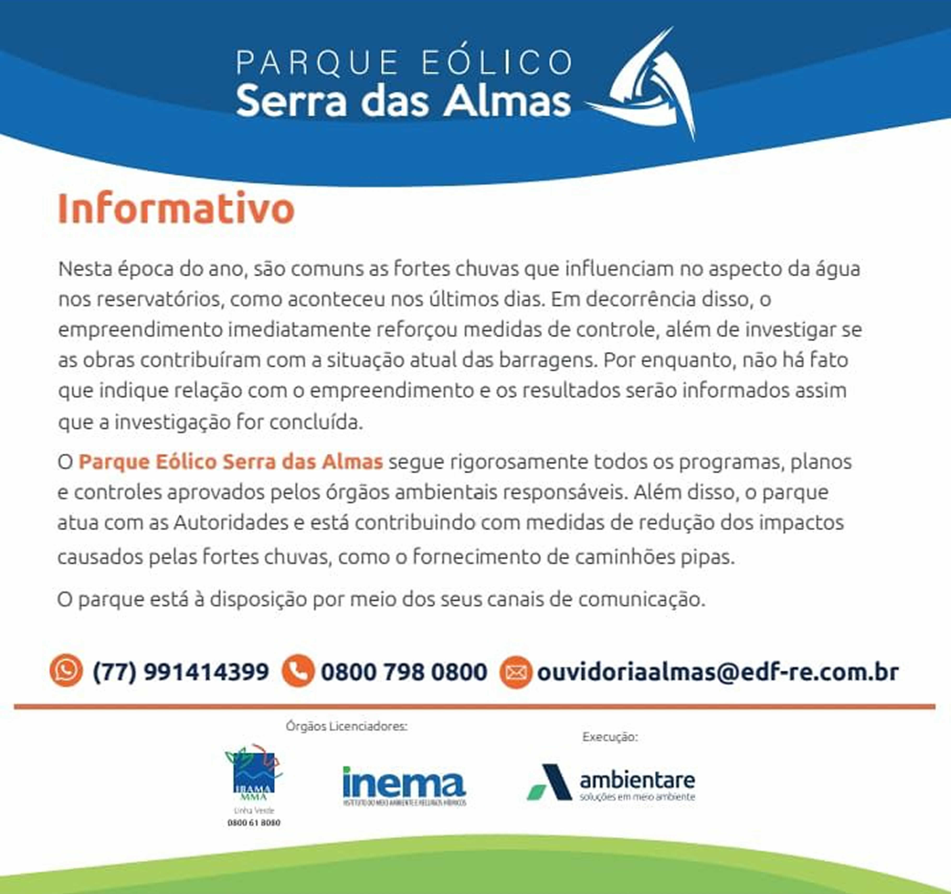 nota da eólica