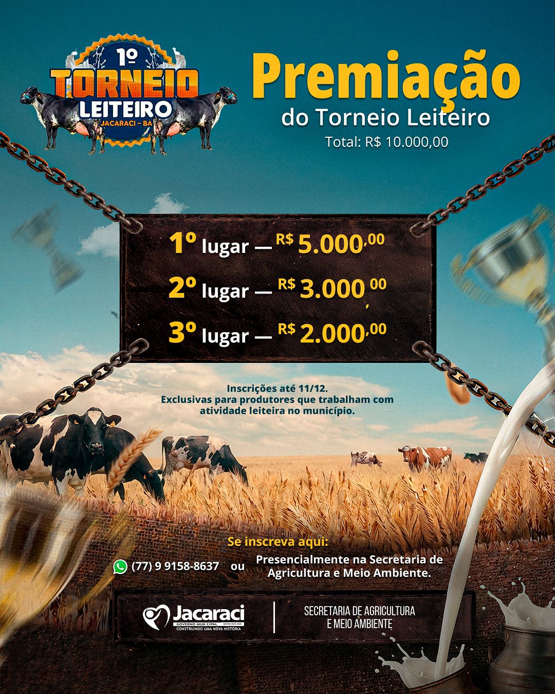 torneio leiteiro premiação