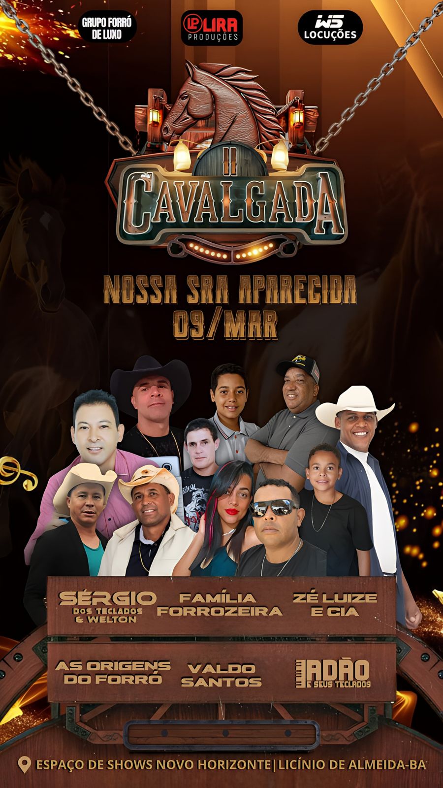 cavalgada de vandão