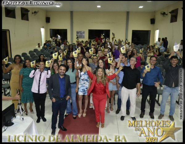 26/02/2022 - Entrega de Troféu dos Melhores do Ano 2021 de Licínio de Almeida.