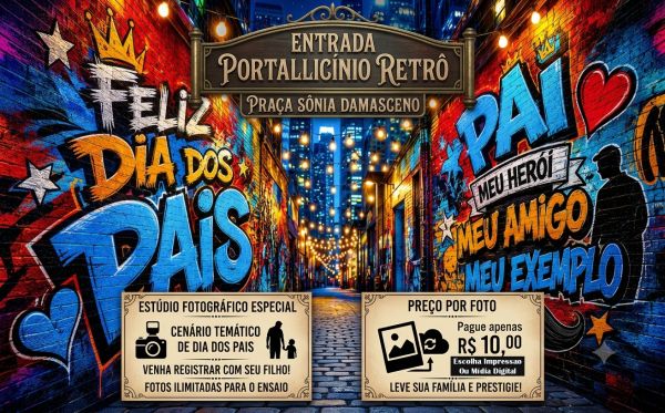 Dia dos Pais inesquec&iacute;vel no Portallicinio Retr&ocirc;! ❤✨