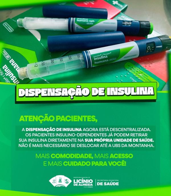 Lic&iacute;nio de Almeida: Aten&ccedil;&atilde;o, pacientes insulino-dependentes!
