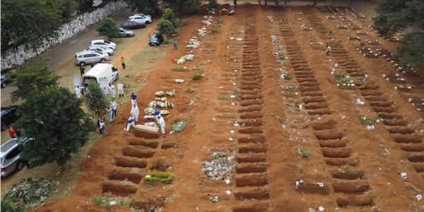Brasil terá mais de 125 mil mortes por Covid-19 até o começo de agosto, de acordo com projeção de un
