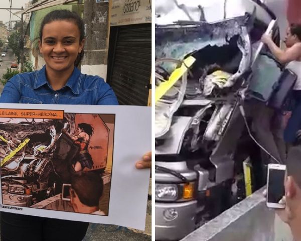 Jovem que socorreu motorista após acidente com helicóptero luta contra doença rara: &#039;Não sou Mulher