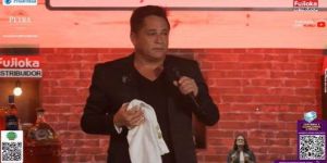 Falha de som fez Leonardo se exaltar em live e dar bronca ao vivo em equipe: v&iacute;deo
