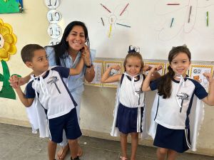 Licínio de Almeida: Semana Nacional de Combate a Dengue nas Escolas.