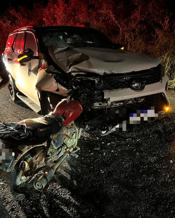 ACIDENTE DE TRÂNSITO COM VÍTIMA FATAL EM JACARACÍ