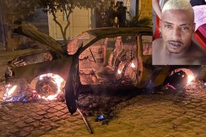 Brumado : Homem &eacute; morto com golpes de faca e carro de suspeito &eacute; incendiado por populares.