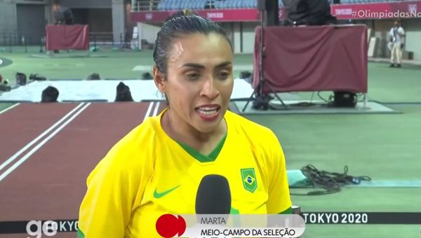 Brasil estreia nas Olimpíadas com goleada sobre a China