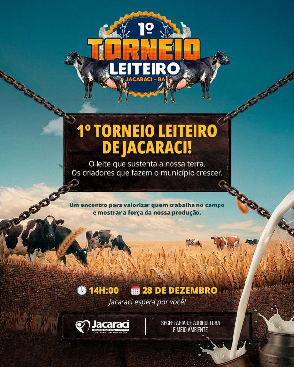 Jacaraci encerra o ano celebrando seu agro e sua gente.