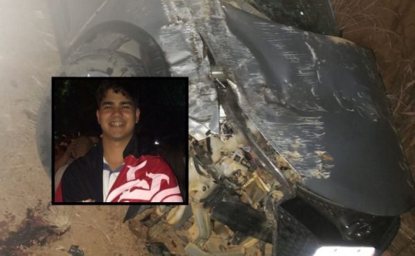 Jovem de 23 anos perde a vida em acidente na BA-156, trecho que interliga Jacaraci a Mortugaba