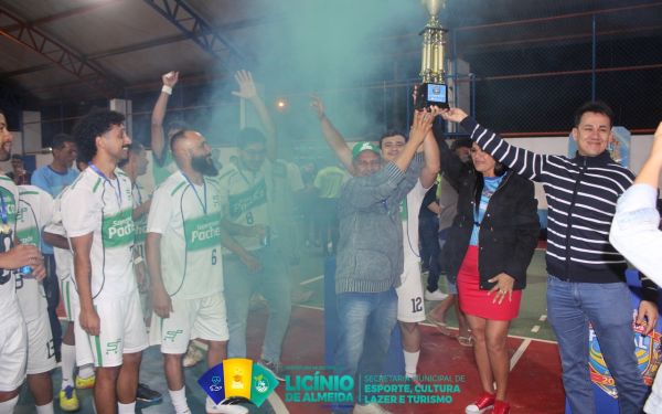 06-06-2026 - Goleada e T&iacute;tulo: Supermercado Pacheco &eacute; o Grande Campe&atilde;o da Copa Municipal de Futsal