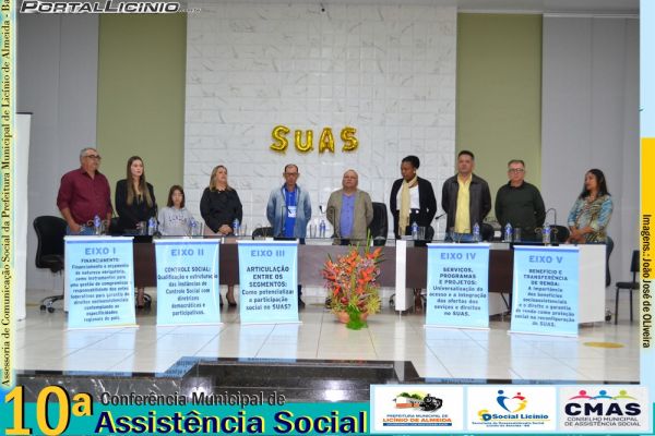 Licínio de Almeida : 10ª Conferência Municipal de Assistência Social de Licínio de Almeida.