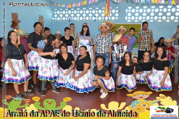 Licínio de Almeida : Arraiá da APAE (Projeto festas junina)