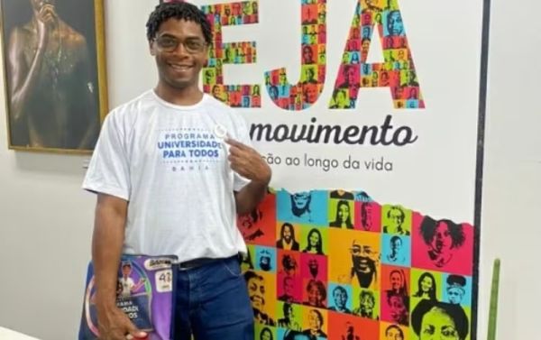 Estudante que estava em situação de rua é aprovado em universidade na Bahia: &#039;fiquei impressionado.