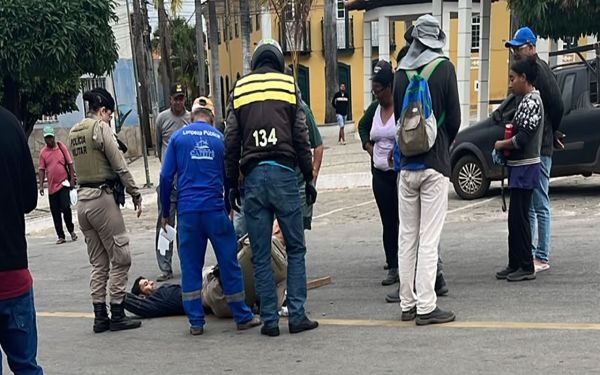 PM INTERV&Eacute;M AP&Oacute;S AGRESS&Atilde;O A POLICIAL DURANTE OCORR&Ecirc;NCIA EM CAETIT&Eacute;