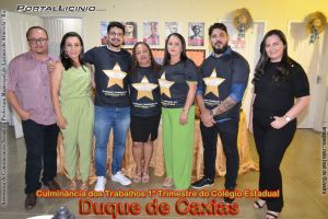 Licínio de Almeida: Culminância dos Trabalhos 1º Trimestre do Colégio Estadual Duque de Caxias.