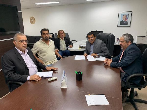 Prefeito Liciniense se Reúne com Fabrício Falcão Para Discutir Fortalecimento do Esporte, Cultura e