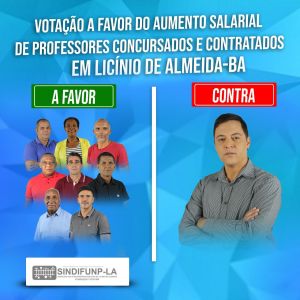Lic&iacute;nio de Almeida: Plen&aacute;rio aprova em primeira discuss&atilde;o projeto com medidas para valorizar profess