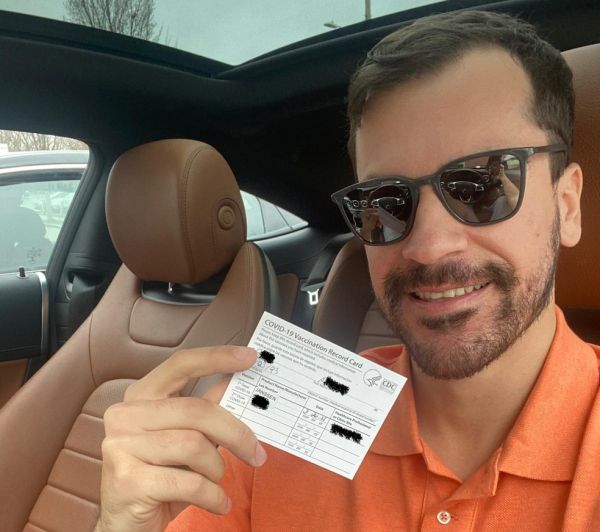Brasileiro vacinado nos EUA diz que mantém rotina de isolamento e uso de máscara: &#039;Não impede de car