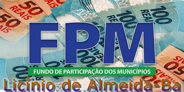 Licínio de Almeida : Município terá uma redução de 34,23% no primeiro repasse do FPM de maio.