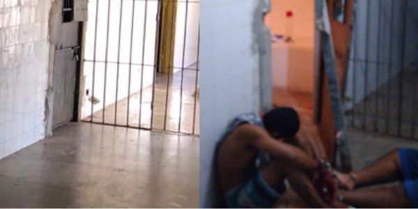 Presos com Covid-19 atacam policiais com foice em tentativa de fuga no Piauí