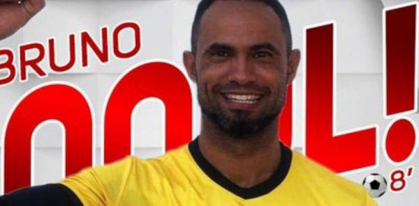Bruno marca 1º gol após deixar a prisão e gera revolta de internautas