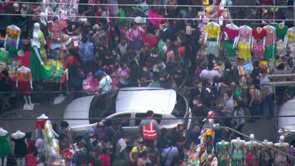 Com aglomerações diárias, Brás detém a 2ª maior taxa de mortes por Covid-19 em SP