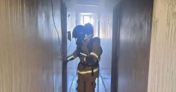 Bom Jesus da Lapa: Quarto de Hotel Pega Fogo e Bombeiro Controlam.