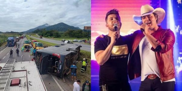 Laudo aponta que acidente que matou sertanejo Aleksandro e outras cinco pessoas foi causado por esto