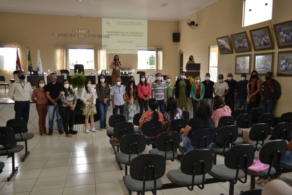 Licínio de Almeida.: Reunião Para Lançamento Público da Elaboração do Plano de Saneamento Municipal
